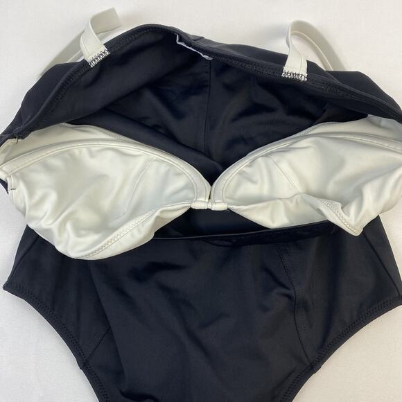 Reformation Black and White One Piece Swimsuit - Picture 7 of 10